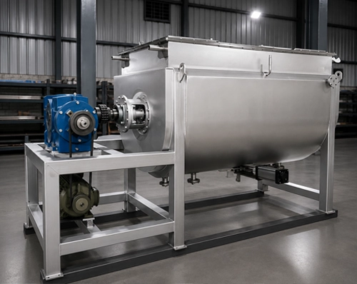 Horizontal Ribbon Blender