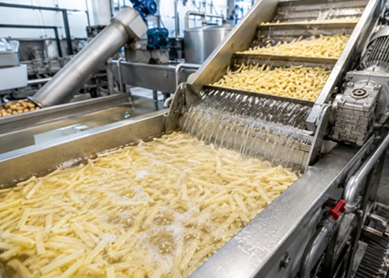 Industrial starch processing and recovery equipment