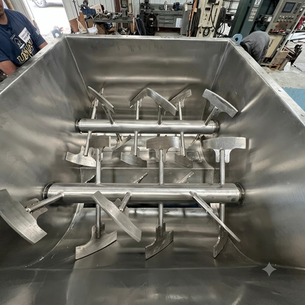  Twin shaft Paddle Mixer Manufacturers in India by Vimson India Engineers LLP